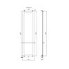 Allen Brau Infinity 8.21005.31 Полотенцесушитель электрический, цвет: чёрный