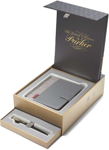 Набор подарочный Parker Sonnet Core F530, Lacquer Deep Black GT (1978407)