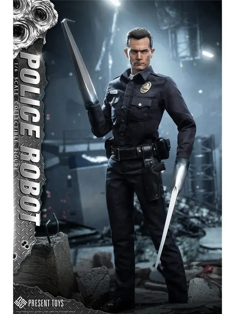 Фигурка T-1000 масштаб 1/6 Терминатор 2 Судный день