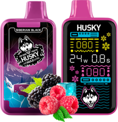 Одноразовая электронная сигарета Husky Air Max Ultra - Siberian Black (25000 затяжек)