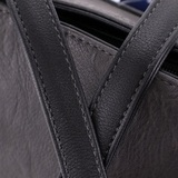 Сумка Саломея 362 македония серый + черный