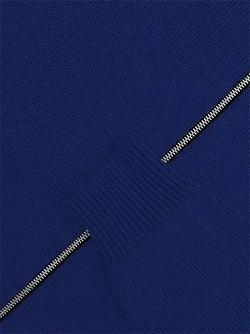 Толстовка на замке из шелка