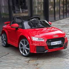 Детский электромобиль "AUDI TTRS" 6V, красный