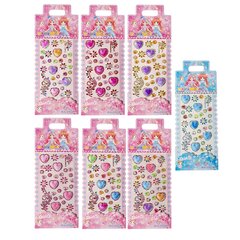 
          Наклейки-стразы Alingar, акриловые, "Перламутровые сердечки", пакет с европодвесом