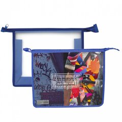 
          Папка 1 отделение, А4, 245х330х50 мм, Alingar, пластик, лам. картон, молния сверху, " На стиле. Скейт"