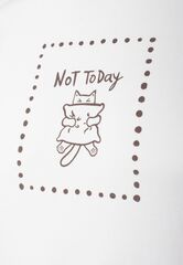 Футболка с принтом свободная эластичная из премиального хлопка  D49.136 (130744)