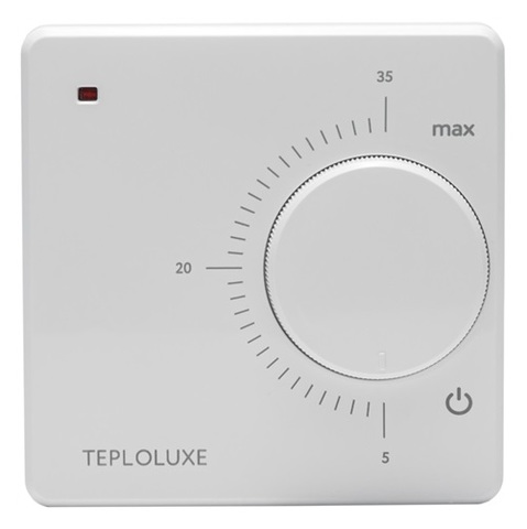 Теплолюкс LC 001, механический, белый терморегулятор