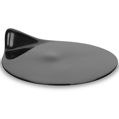 Подложка - поднос для пирожного пластик 94х110х17 мм круглая