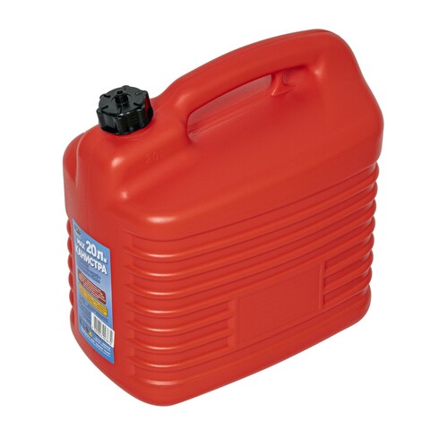Канистра пластиковая для ГСМ, с заливным устройством, 20л (Россия) 62-4-019