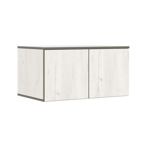 Норд Антресоль к шкафу (800) (Дуб Крафт Белый)