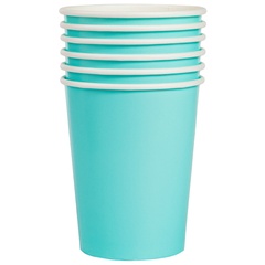 Стакан бирюзовый 250мл 6шт
