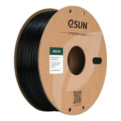 Пластик для 3D-печати eSUN ABS+HS, 1,75 мм, 1 кг, чёрный, ABS+HS175B1Y1