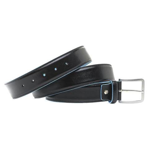 Ремень Piquadro Blue Square CU3254B2/N чёрный натур.кожа
