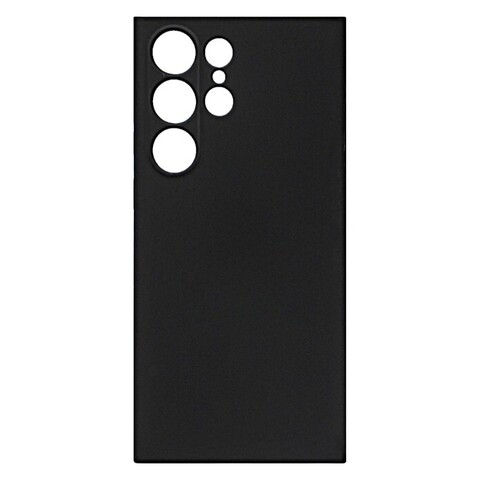 Силиконовый чехол Silicone Cover для Samsung Galaxy S23 Ultra (Черный)