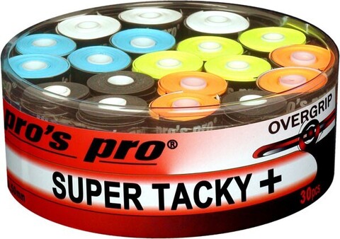 Намотки теннисные Pro's Pro Super Tacky Plus 30P - color