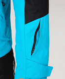 Премиальный теплый лыжный костюм Nordski Mount Black/Blue мужской