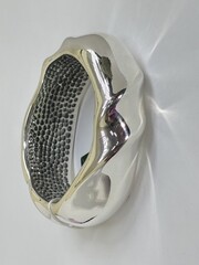 Пончик (браслет из серебра)