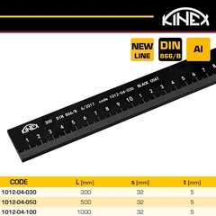 Линейка утолщенная Kinex 