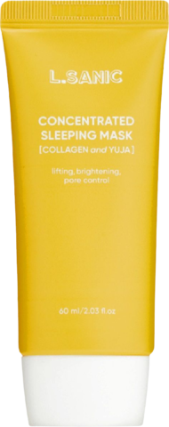 Lsanic Mask Маска концентрированная с коллагеном и юдзу Collagen & Yuja Concentrated Sleeping Mask