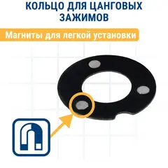 Насадка для МФИ ПРАКТИКА подошва дельта узкая 35мм, VELCRO,  с набором шлифлистов P40/80/1 (918-320)