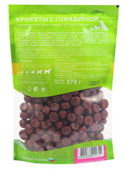 Titbit лакомство для собак крокеты с говядиной XXL 370г