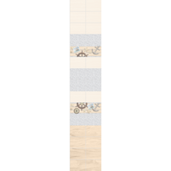 Панель ПВХ фотопечать Адриатика вставка 2700х250мм