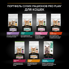 Pro Plan Original cухой корм для взрослых кошек (лосось) 3 кг