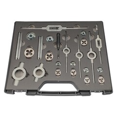 Набор метчиков и плашек M3 -M12 HSS-G 59пр H-Tools 491060HT (З)