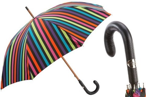 Зонт-трость Pasotti- Multicolor Stripes Umbrella, Италия