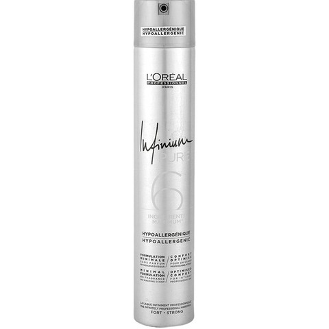 Лак для волос L'Oreal Professionnel Infinium Pure Strong, 500 мл.