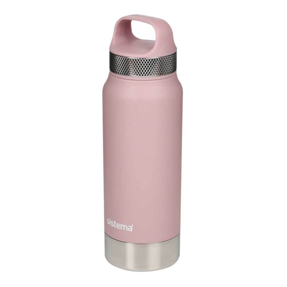 Термобутылка Sistema "Hydrate" 650 мл, цвет Розовый
