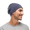 Элитная тёплая мультибандана с шерстью BUFF® Midweight Merino Wool Night Blue Melange