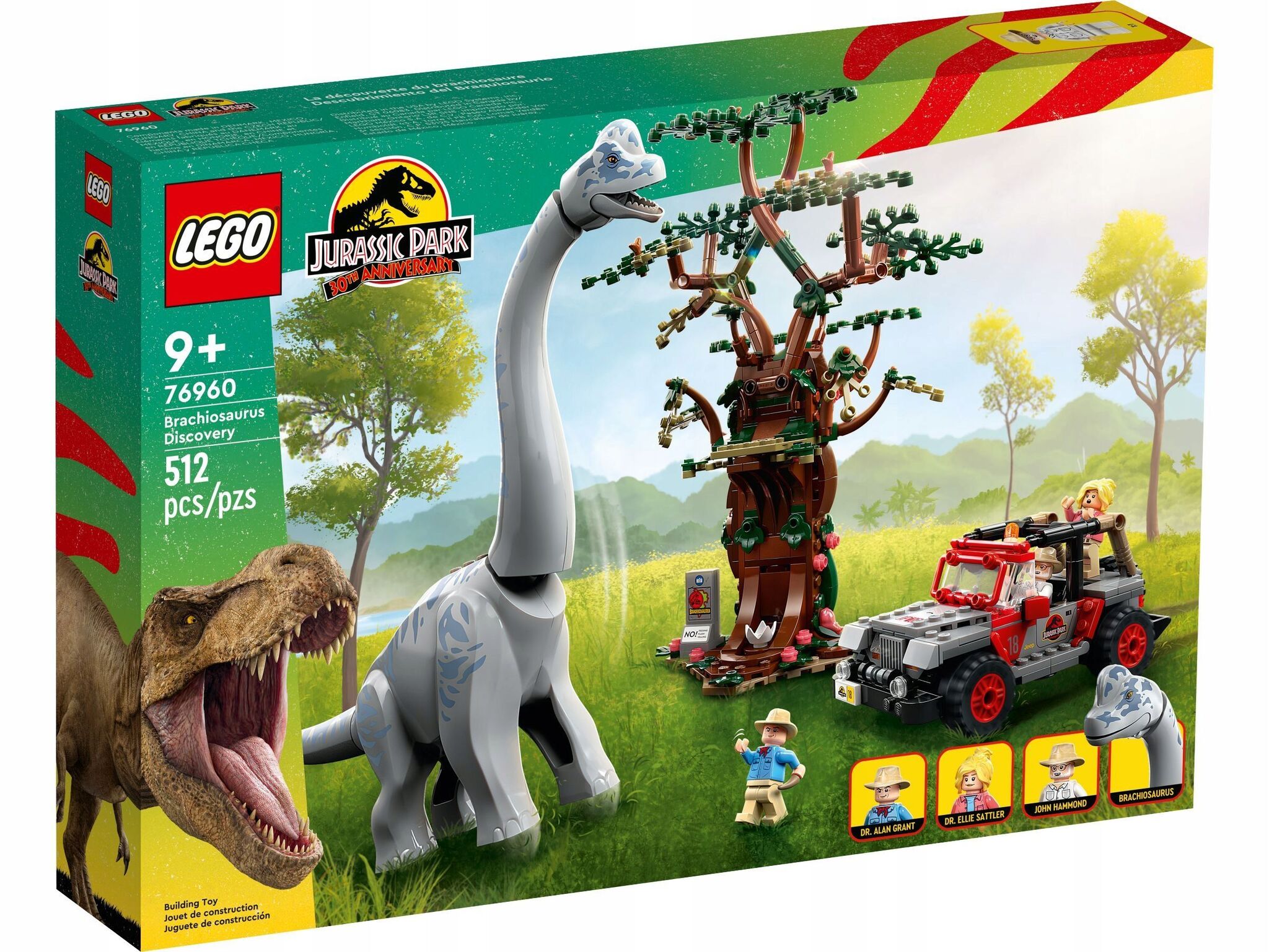 Конструктор LEGO Jurassic World - Брахиозавр Дискавери Лего Парк Юрского  периода 76960 купить в Москве | Доставка по России.