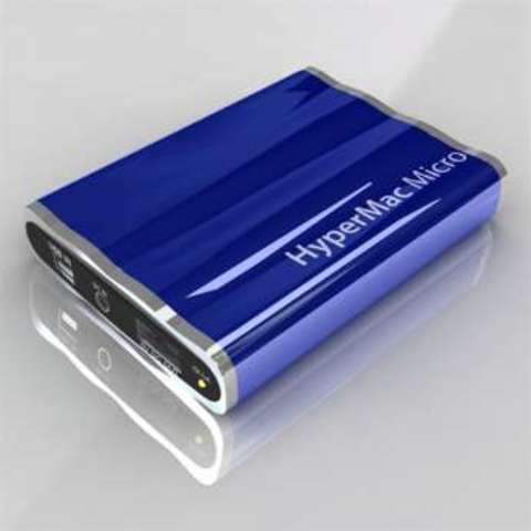 HyperMac Micro 3600mAh – внешняя батарея для iPhone/iPod (Blue)