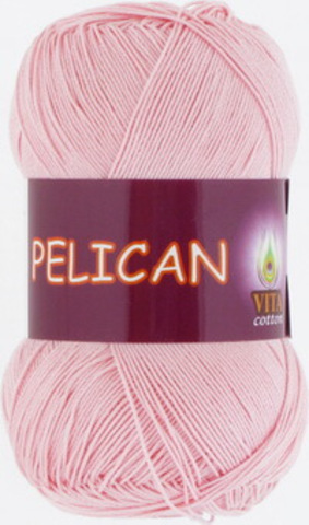 Пряжа Pelican (Vita cotton) 3956 Розовая пудра