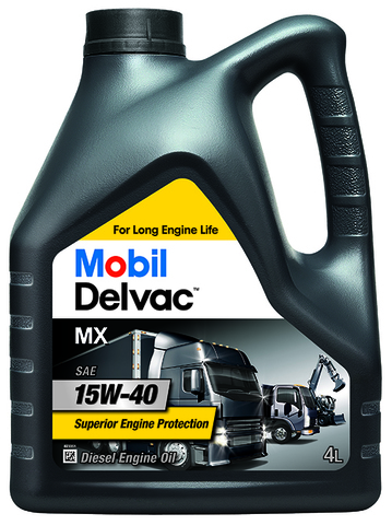 Масло моторное минеральное / MOBIL DELVAC MX 15W-40 4X4L АРТ: 152658