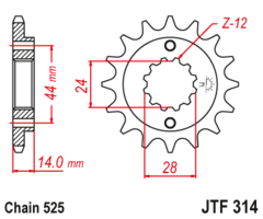 Звезда JT JTF314