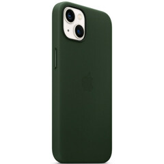 Чехол для  смартфона  Apple iPhone 13 mini Leather Case with MagSafe  Sequoia Green( MM0J3ZM/A)