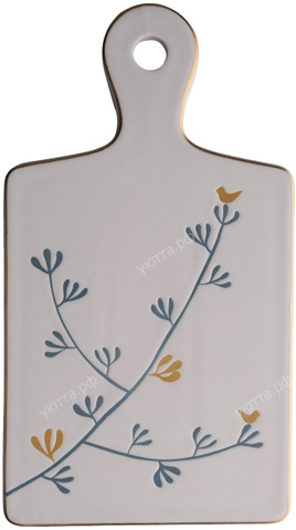 Блюдо сервировочное BILLIBARRI Pretty Bloom (25 см) - Фарфор