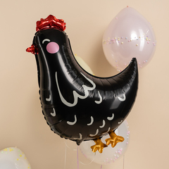 К Фигура, Курица, Черная, 30''/76 см, 1 шт.
