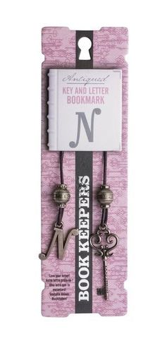 Bookmark Keepers Antiq Letter N