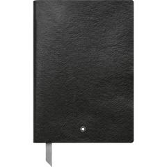 Записная книжка А5 черного цвета, линованные страницы MONTBLANC