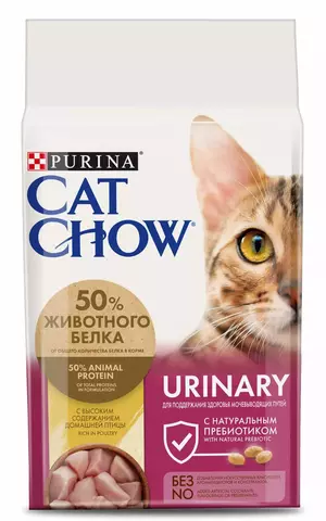 Purina Cat Chow сухой корм для кошек мочекаменная болезнь 1,5 кг