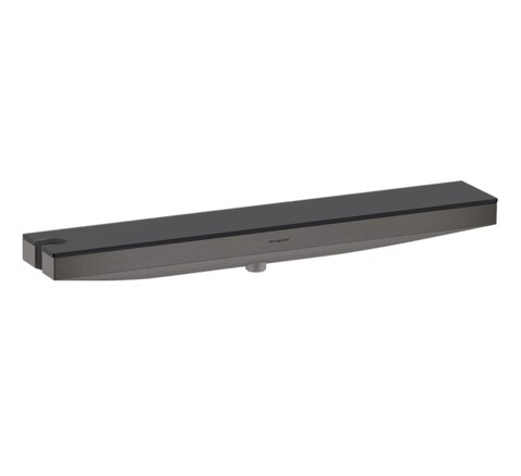 Hansgrohe Rainfinity 26843340 Подключение для душевого шланга | с держателем лейки (чёрный хром шлифованный)