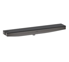 Hansgrohe Rainfinity 26843340 Подключение для душевого шланга | с держателем лейки (чёрный хром шлифованный) фото