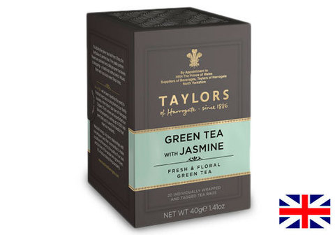 Чай зеленый TAYLORS с цветками жасмина, 20пак