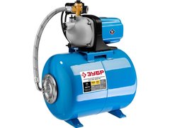 ЗУБР 1200 Вт, бак 50 л, автоматическая насосная станция (НАС-М3-1200-50)