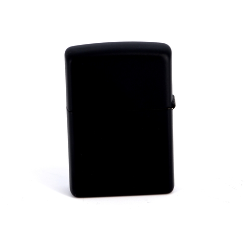 Зажигалка ZIPPO Black Matte латунь/порошковое покрытие (28335)