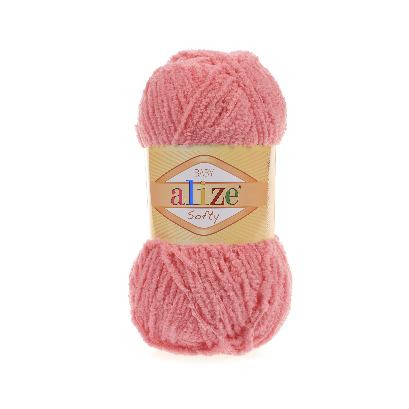 Велюровые нитки Бэби Ализе Софти Alize Baby Softy для вязания