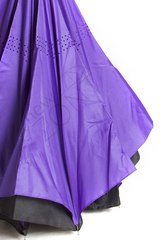 Обратный зонт фиолетовый механический